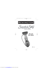 Remington Smooth & Silky Slim WSF-1000 Use And Care Manual