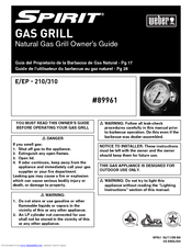 Spirit 89961 Owner's Manual