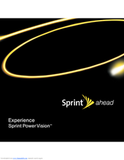 Sprint Mobile Digital TV Manual