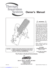 Stamina 55-1539A Owner's Manual