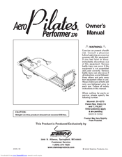 Stamina Aero Pilates Performer 270 Owner's Manual