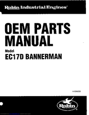 Robin America Bannerman EC17D Parts Manual