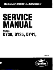 Robin America DY41 Service Manual