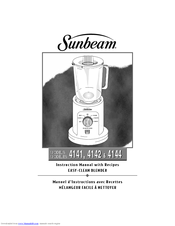 Sunbeam 4144 Instruction Manual