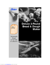 Oster Bread & Dough Maker Owner's Manual