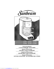 Sunbeam 3283 Instruction Manual