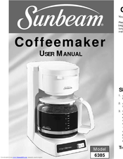 Sunbeam 6385 User Manual