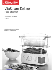 Sunbeam VitaSteam Deluxe ST6610 Instruction Booklet