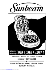 Sunbeam 3856 Instruction Manual And Recipe Booklet