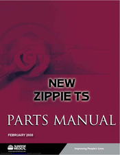Sunrise Medical Zippie TS Parts Manual