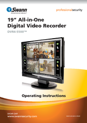 Swann DVR4-5500TM Operating Instructions Manual