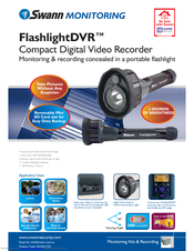 Swann FlashlightDVR SW244-TDV Specifications