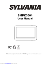 Sylvania SMPK3604 User Manual