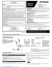 Sylvania 6427FE Owner's Manual