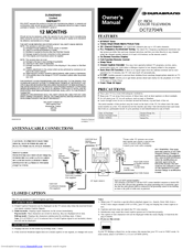 Durabrand RSDCT2704R Owner's Manual