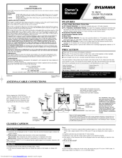Sylvania W6413TC Owner's Manual
