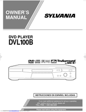 Sylvania DVL100B Owner's Manual