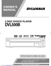 Sylvania DVL500B Owner's Manual