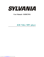 Sylvania SMPK7954 User Manual