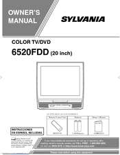 Sylvania 6520FDD Owner's Manual