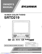 Sylvania SRTD219 Owner's Manual