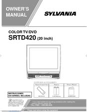 Sylvania SRTD420 Owner's Manual