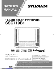 Sylvania SSC719B1 Owner's Manual