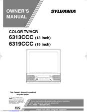Sylvania 6313CCC Owner's Manual