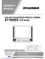 Sylvania 6719DES Owner's Manual