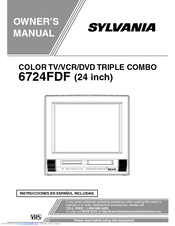 Sylvania 6724FDF Owner's Manual
