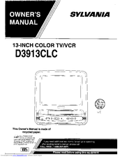 Sylvania D3913CLC User Manual