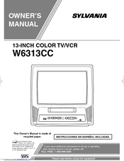Sylvania W6313CC Owner's Manual