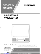 Sylvania WSSC192 Owner's Manual
