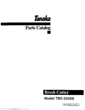Tanaka TBC-220SS Parts Catalog