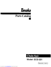 Tanaka ECS-351 Parts Catalog