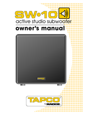 Tapco SW-10 Owner's Manual