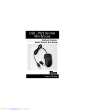 Targus USB Mobile Mini Hub User Manual