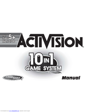 Techno Source Activision 10 in 1 Game System 10700 User Manual