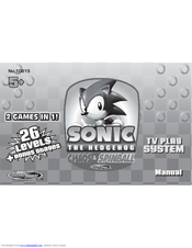 Techno Source Sonic The Hedgehog Chaos & Spinball 10615 User Manual