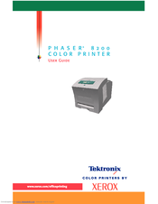 Xerox 8200B - Phaser Color Solid Ink Printer User Manual