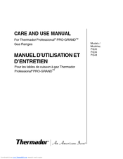 Thermador PRL364EDG Care And Use Manual
