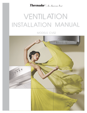 Thermador CVS245 Installation Manual