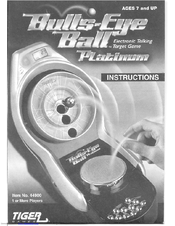 Tiger Bulls-Eye Ball Platinum 44900 Instruction Manual