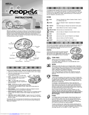 Tiger Neopets 6247160200 Instruction Manual