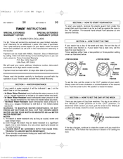 Timex 98 Instructions