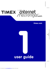 Timex INTERNET MESSENGER WATCH User Manual