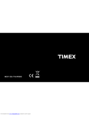 Timex W231 Owner's Manual