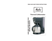 Melitta ME10DTB Use And Care Manual