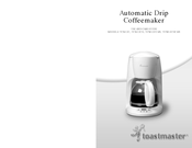 Toastmaster TCM12CCAN Use And Care Manual