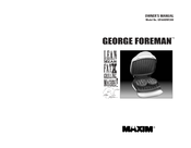 Maxim George Foreman GR10ABWCAN Owner's Manual